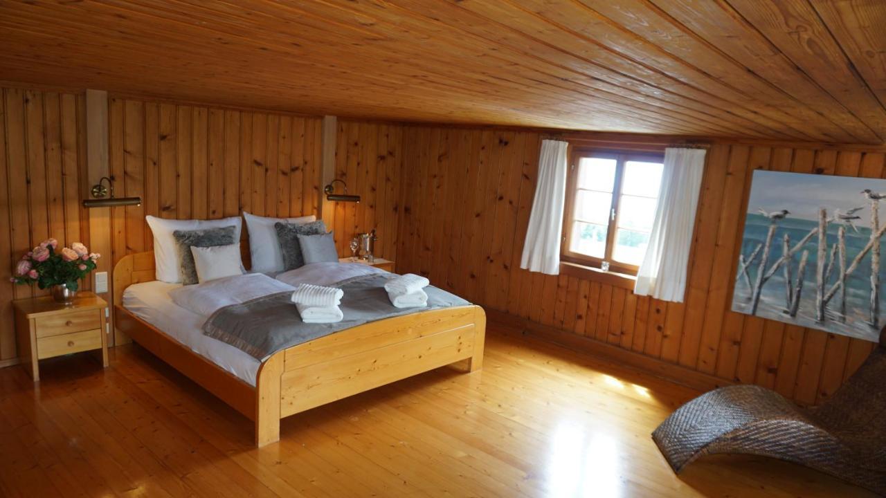Bauernhaus Am Pfaenderhang Mit Seeblick ลอคเอา ภายนอก รูปภาพ