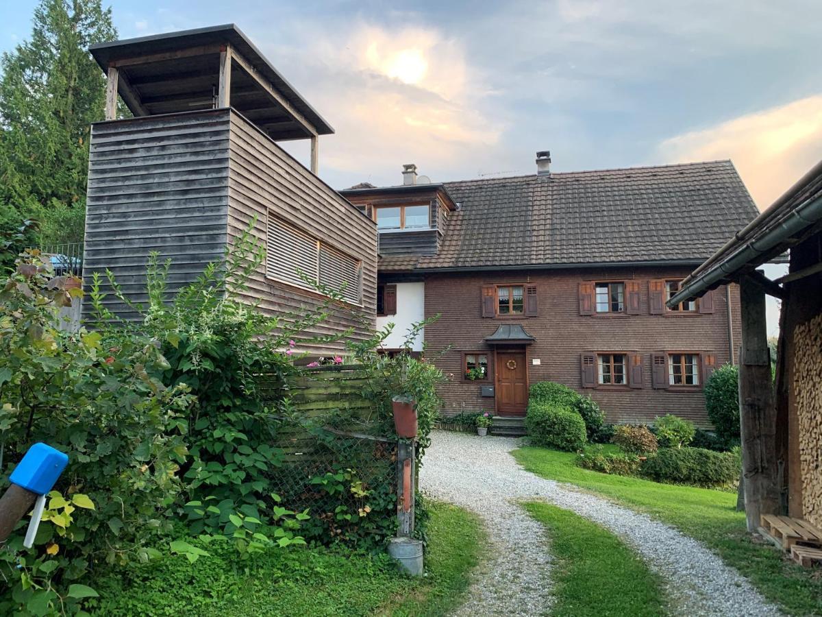 Bauernhaus Am Pfaenderhang Mit Seeblick ลอคเอา ภายนอก รูปภาพ